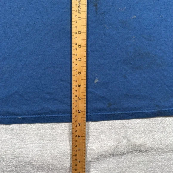 Mickey Mouse Shirt Mens 2XL Blue Florida Vintage 80s Distressed Velva Sheen - Picture 10 of 12